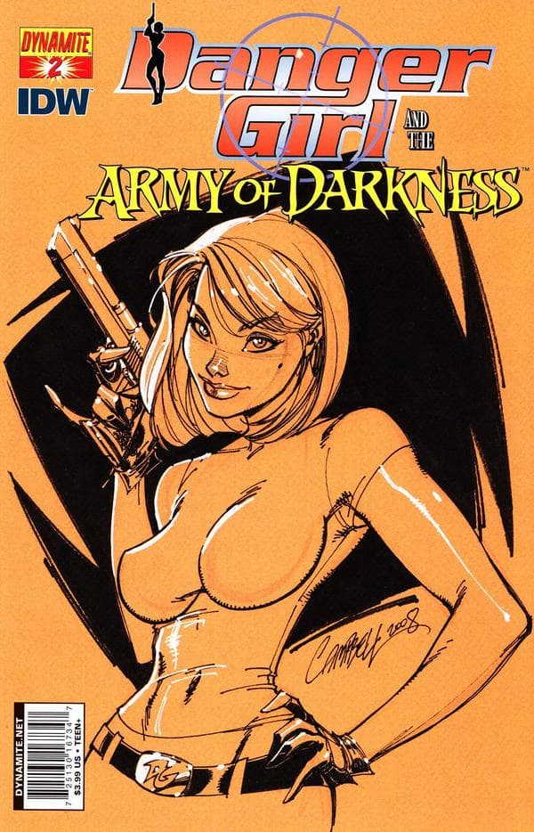 Danger Girl and the Army of Darkness #2 cover