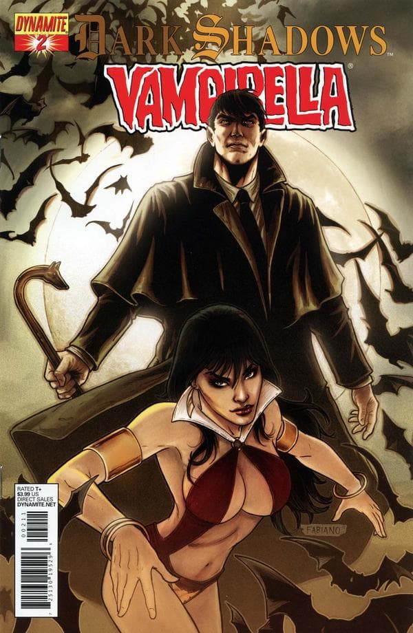 Dark Shadows / Vampirella #2 cover