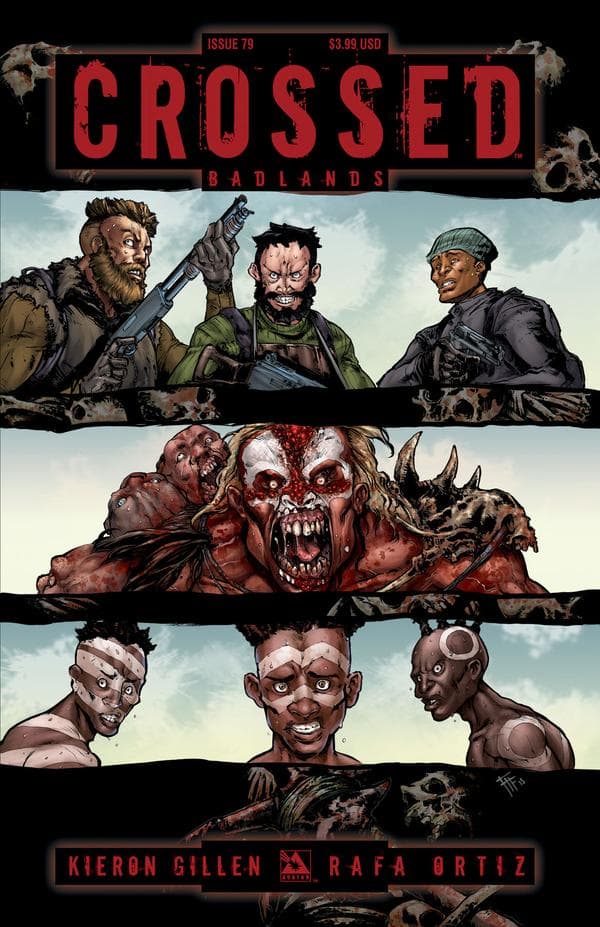Crossed Badlands #80 cover