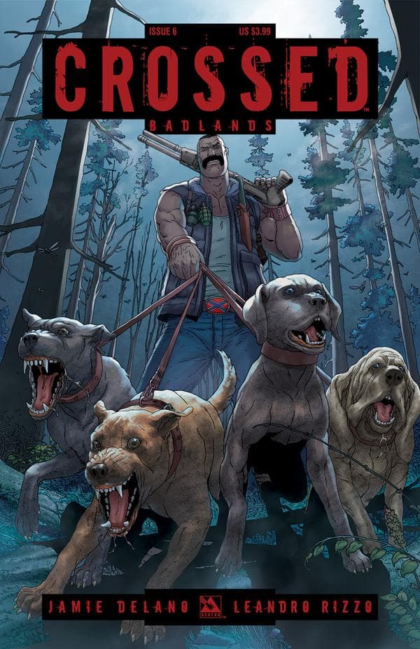 Crossed Badlands #6 cover