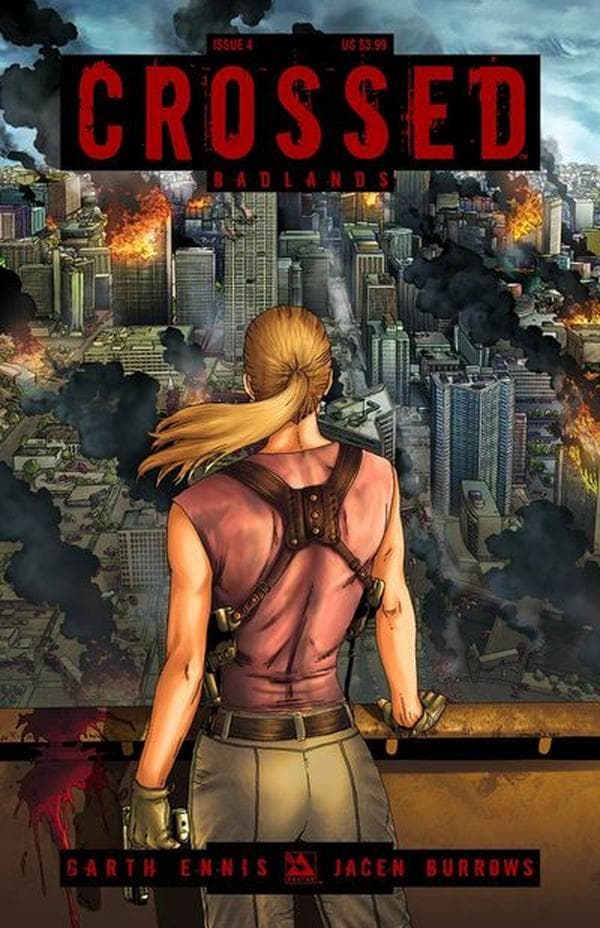 Crossed Badlands #4 cover