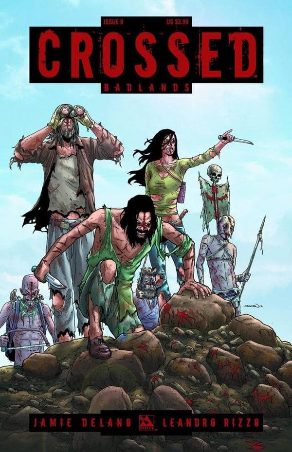 Crossed Badlands #9 cover