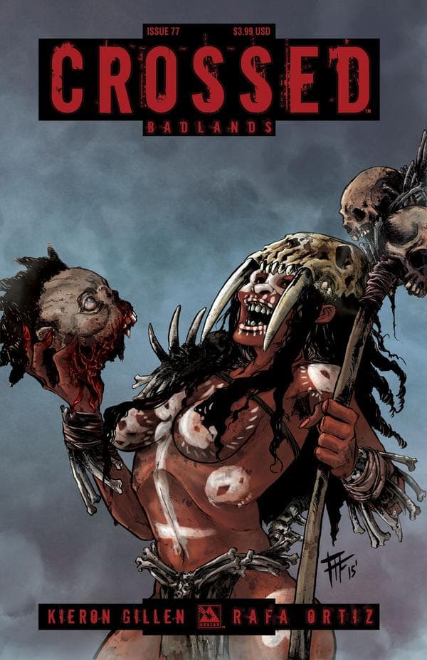Crossed Badlands #77 cover