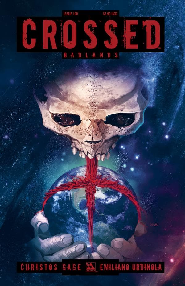 Crossed Badlands #100 cover