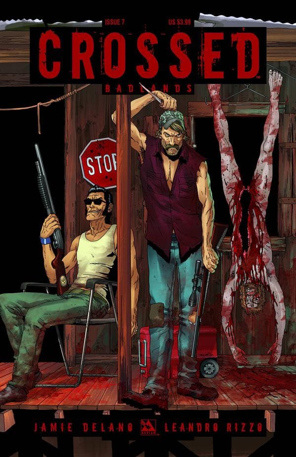 Crossed Badlands #7 cover