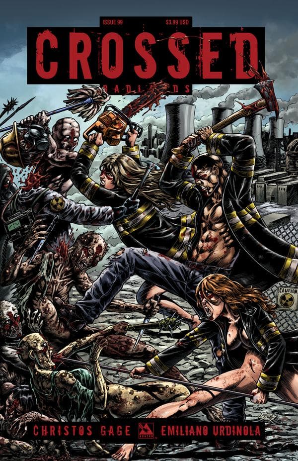 Crossed Badlands #99 cover