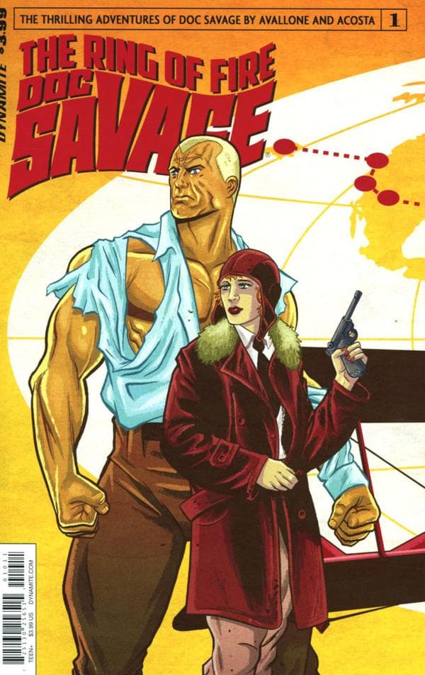 Doc Savage: The Ring of Fire #1 cover