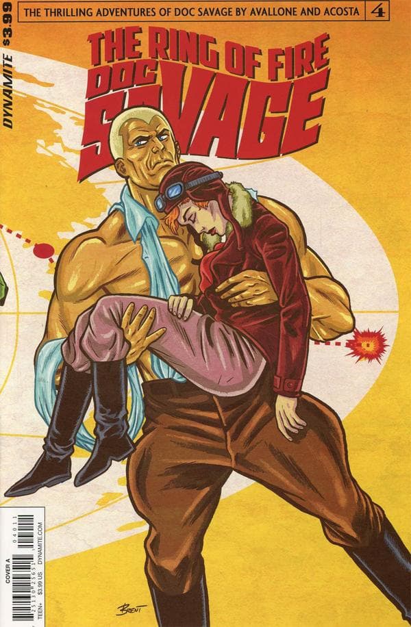 Doc Savage: The Ring of Fire #4 cover