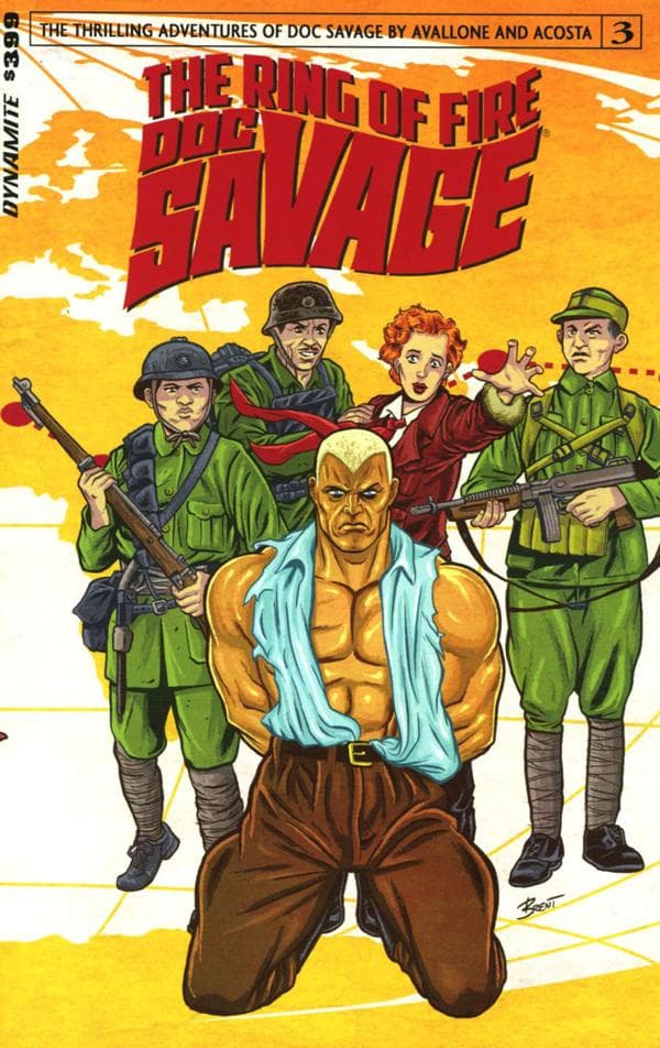 Doc Savage: The Ring of Fire #3 cover