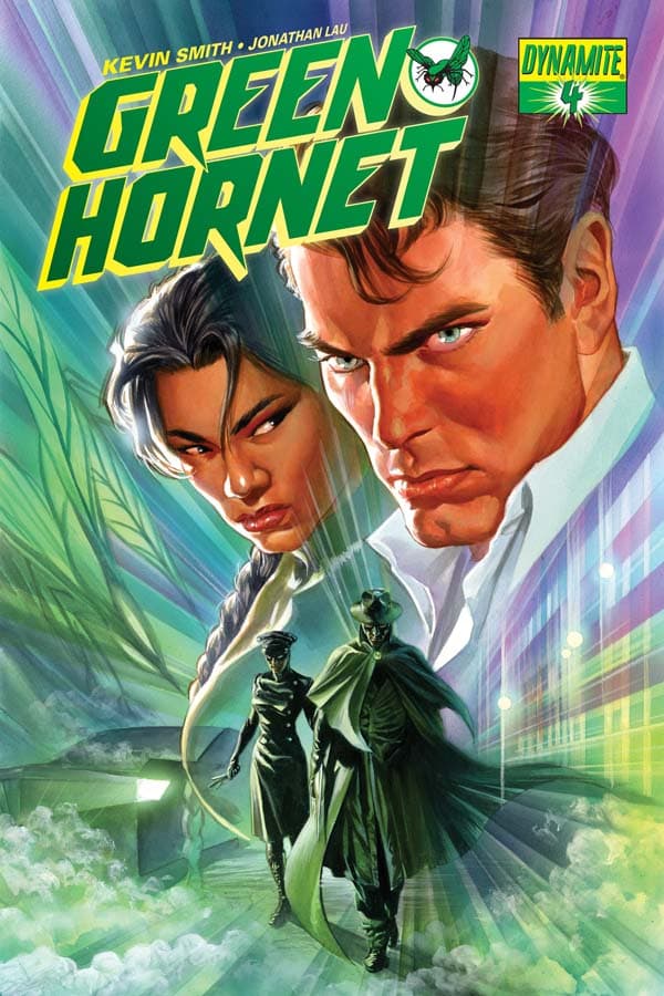Green Hornet #4 cover
