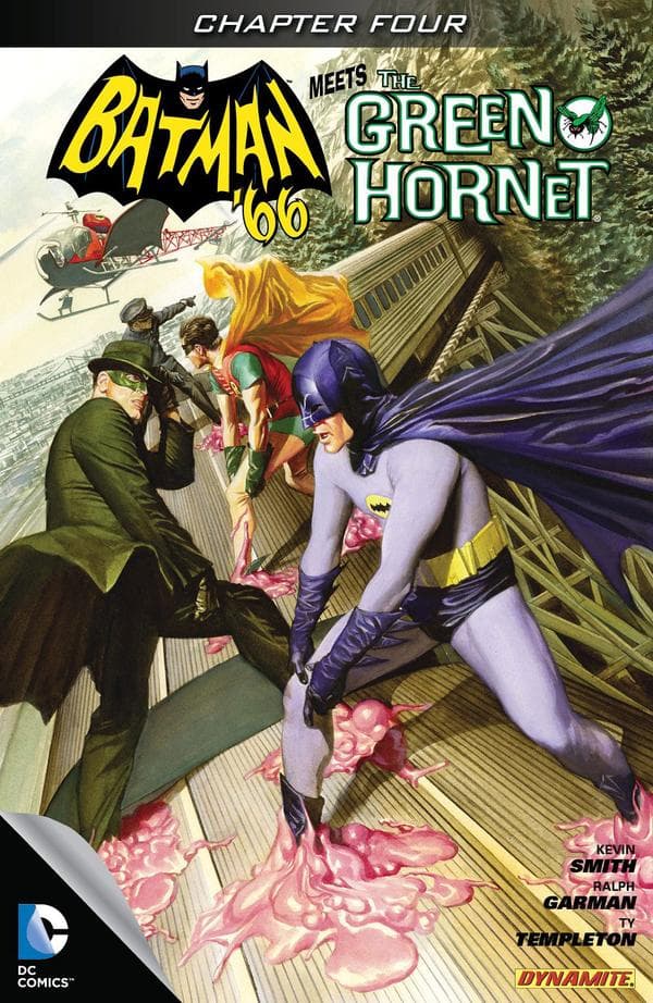 Batman '66 Meets the Green Hornet #4 cover