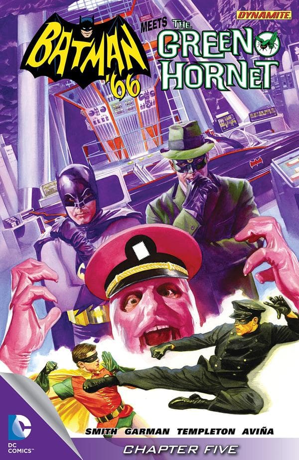 Batman '66 Meets the Green Hornet #5 cover