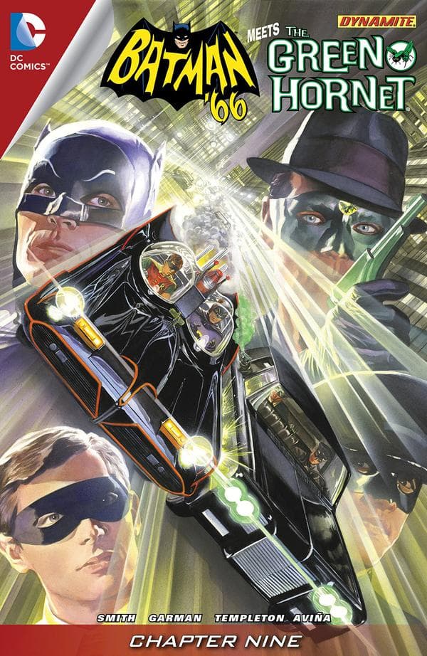 Batman '66 Meets the Green Hornet #9 cover