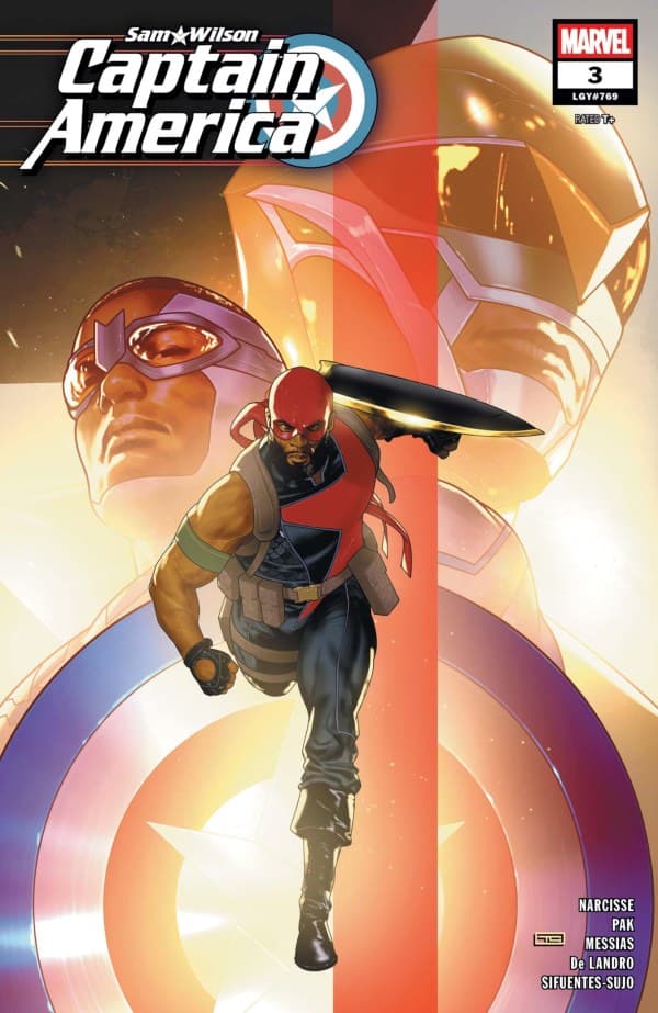 Sam Wilson: Captain America #3 cover