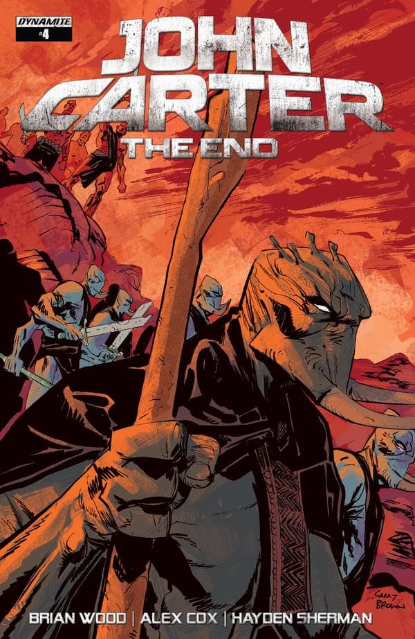 John Carter: The End #4 cover
