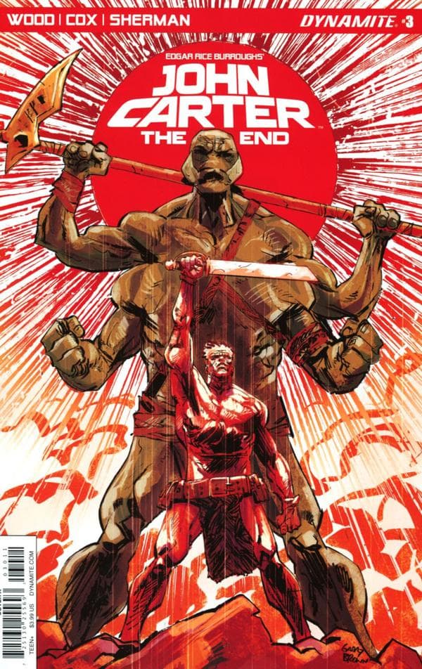 John Carter: The End #3 cover
