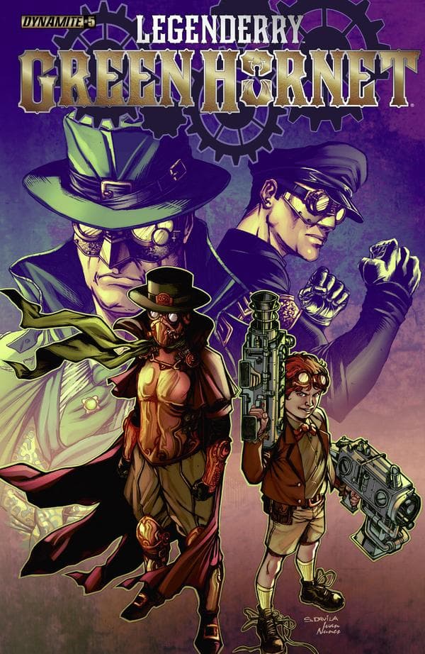 Legenderry: Green Hornet #5 cover