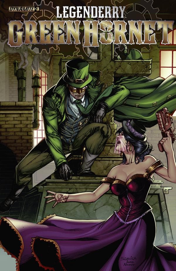 Legenderry: Green Hornet #3 cover