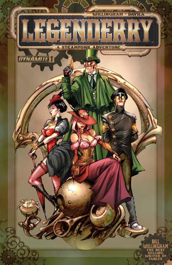 Legenderry: A Steampunk Adventure #1 cover