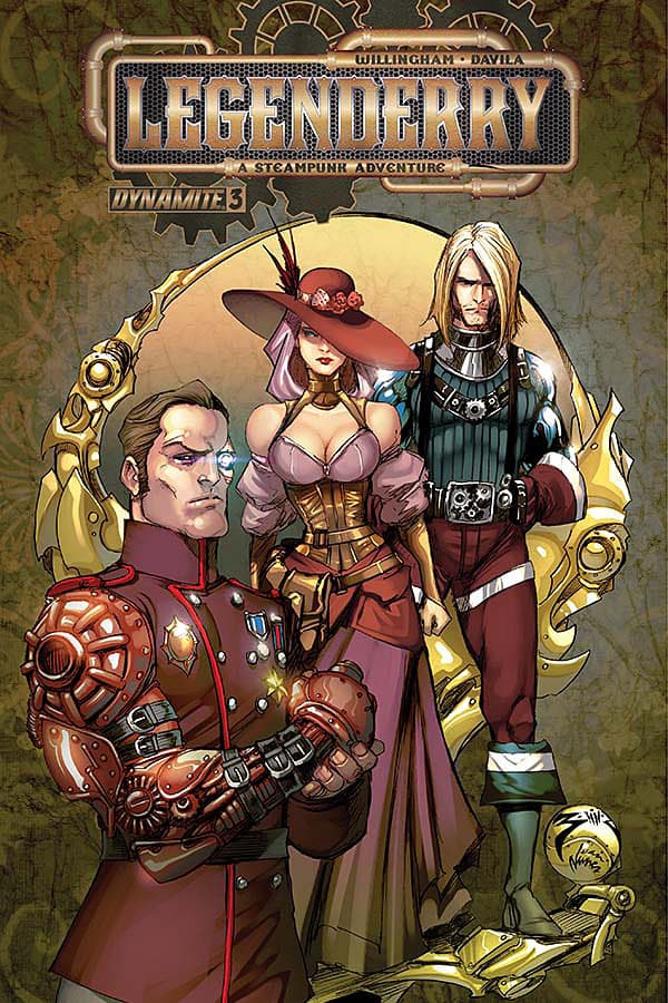 Legenderry: A Steampunk Adventure #3 cover