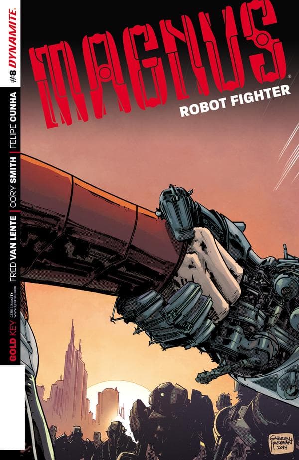 Magnus Robot Fighter #8 cover
