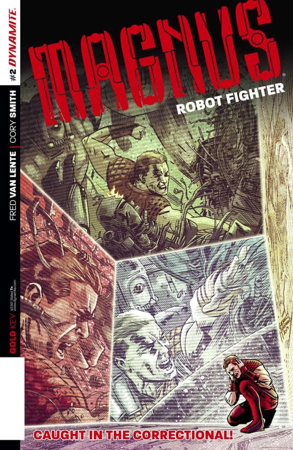 Magnus Robot Fighter #2 cover