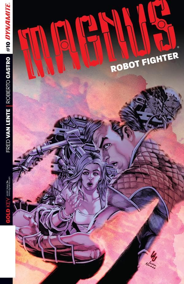 Magnus Robot Fighter #10 cover