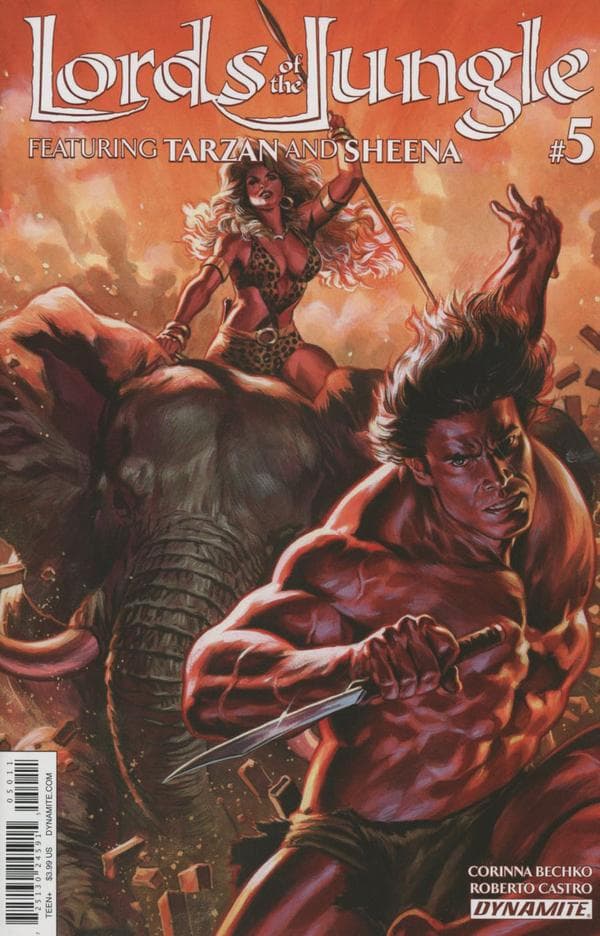 Lords of the Jungle #5 cover