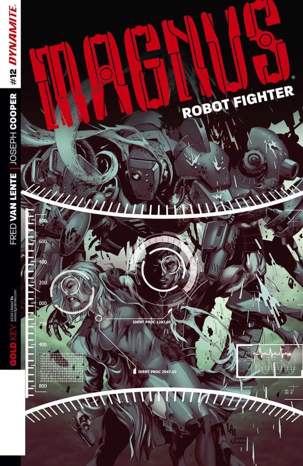 Magnus Robot Fighter #12 cover