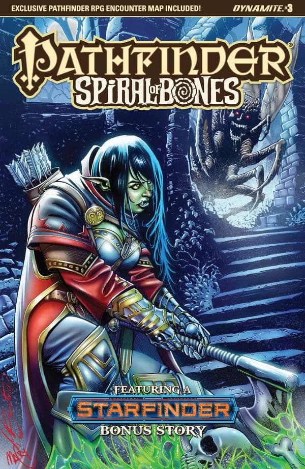 Pathfinder: Spiral of Bones #3 cover