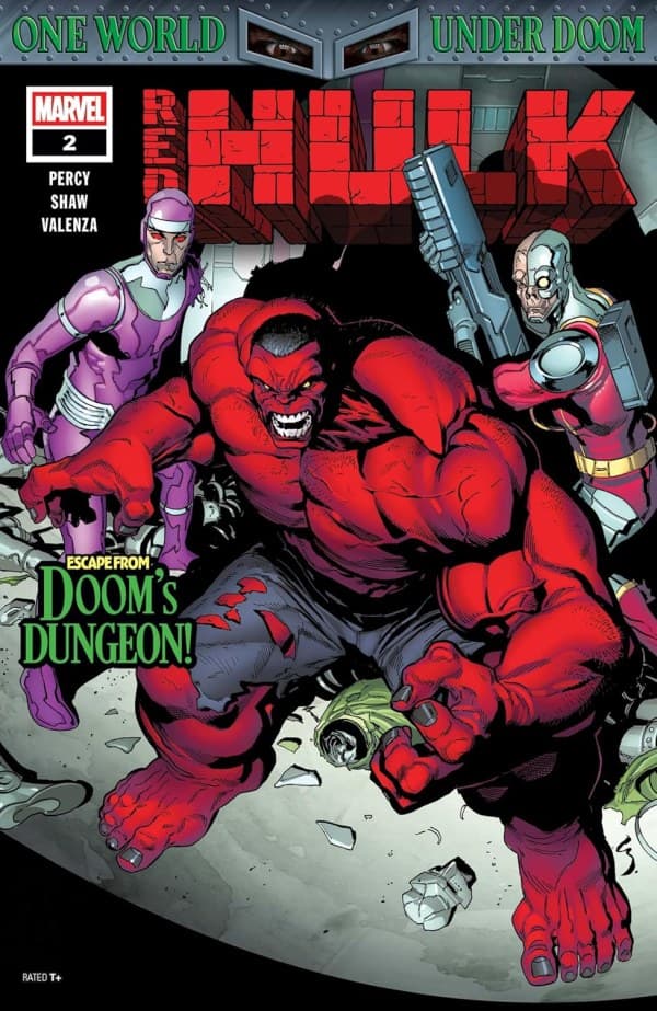 Red Hulk #2 cover
