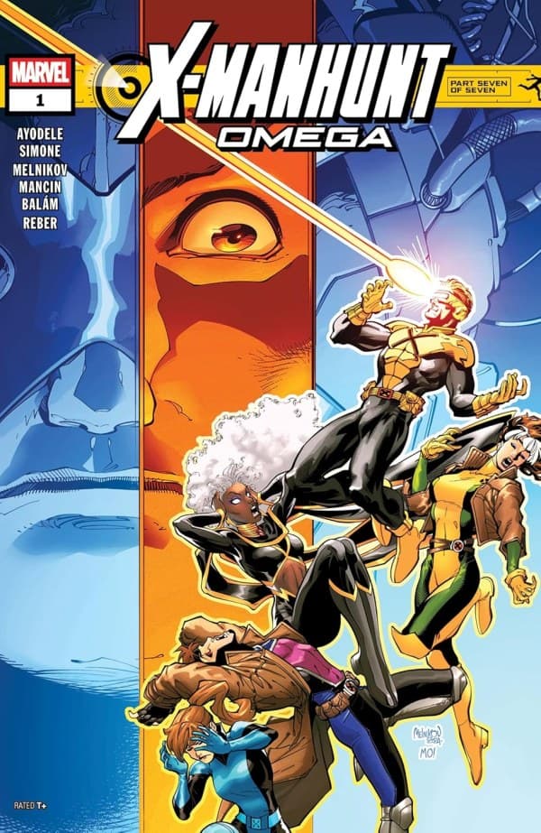 X-Manhunt Omega #1 cover