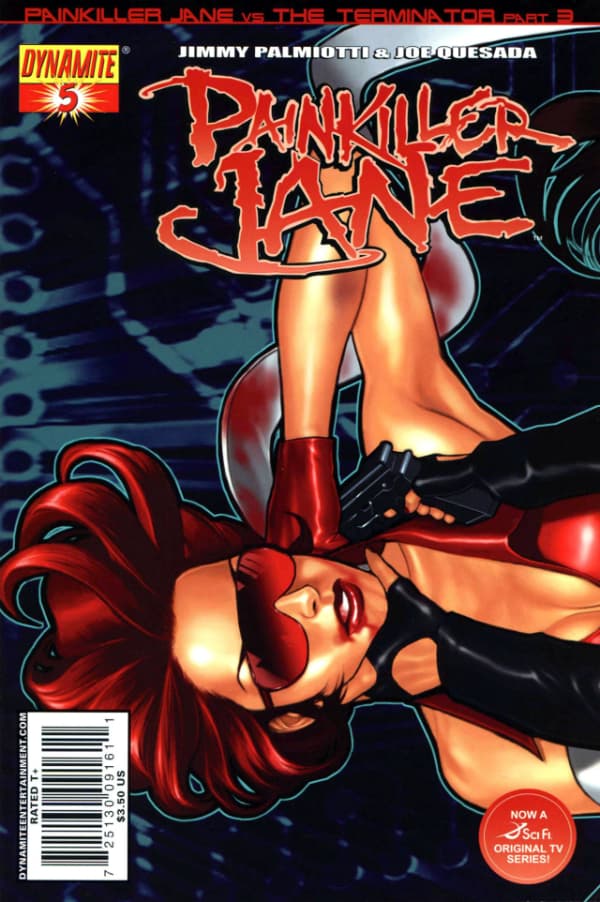Painkiller Jane #5 cover