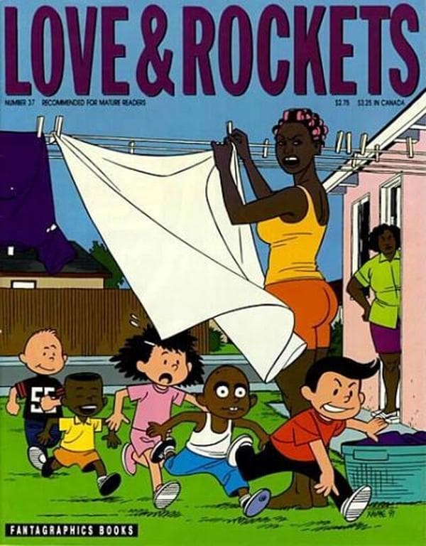 Love and Rockets #37 cover