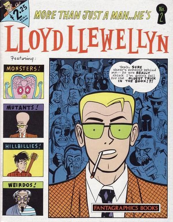 Lloyd Llewellyn #2 cover