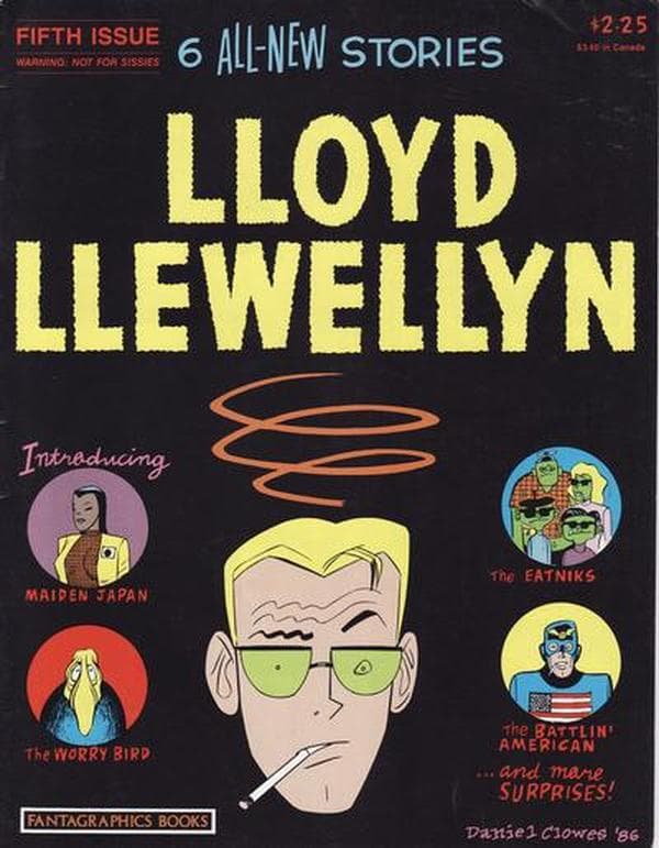 Lloyd Llewellyn #5 cover
