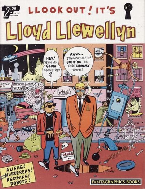 Lloyd Llewellyn #1 cover