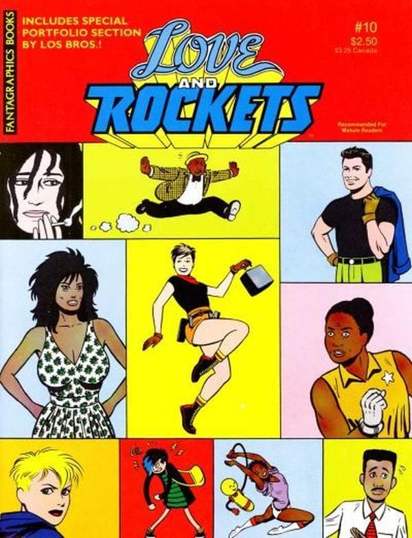 Love and Rockets #10 cover