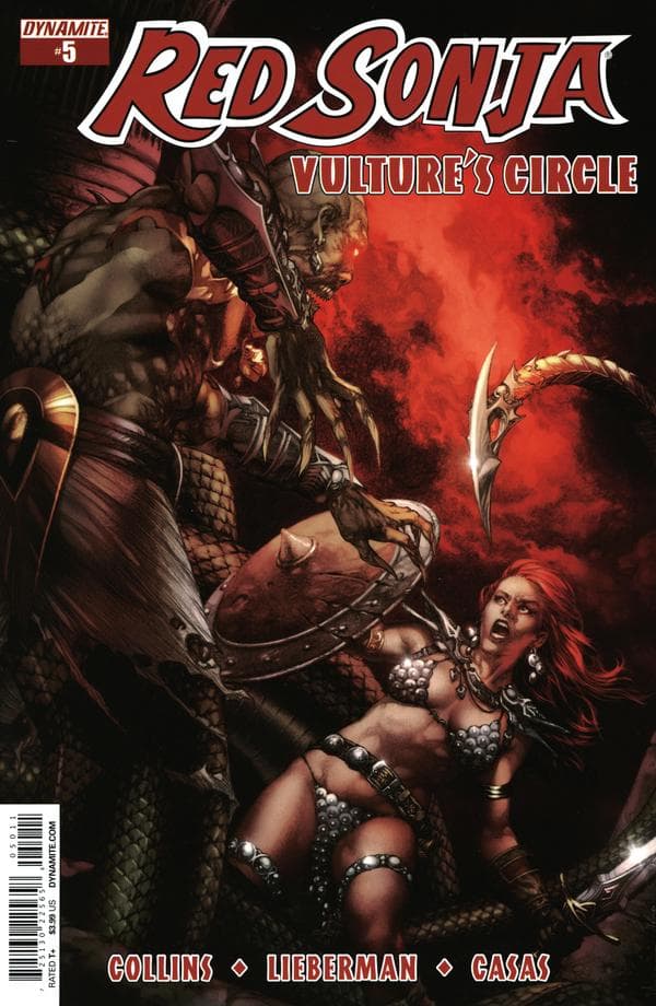 Red Sonja: Vulture's Circle #5 cover