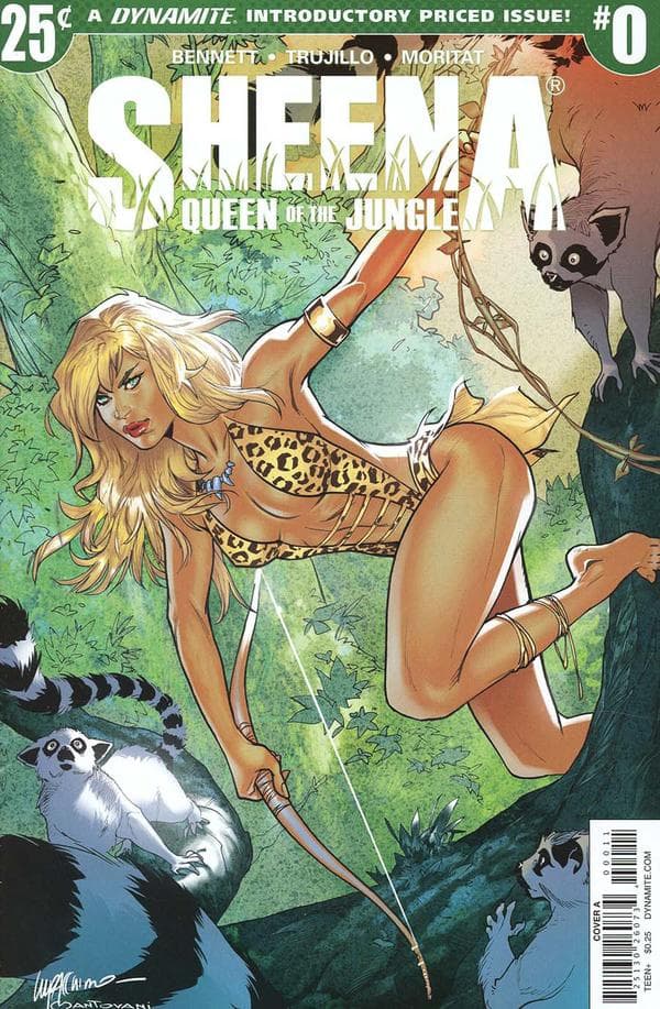 Sheena Queen of the Jungle #0 cover
