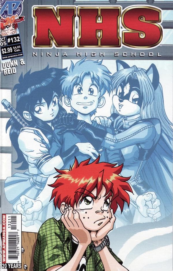 Ninja High School #132 cover