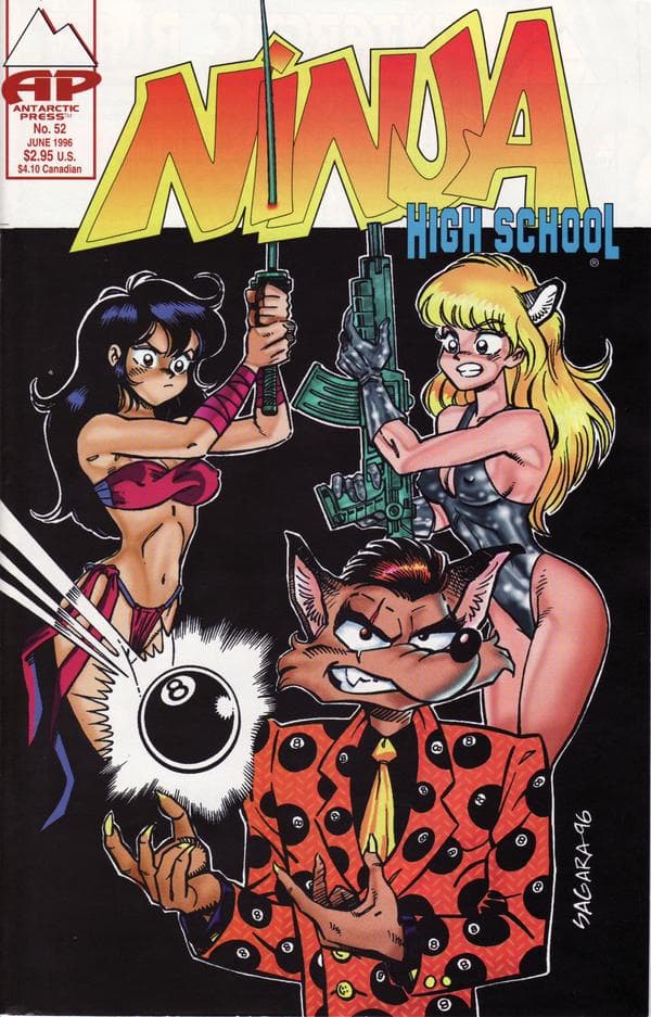 Ninja High School #52 cover