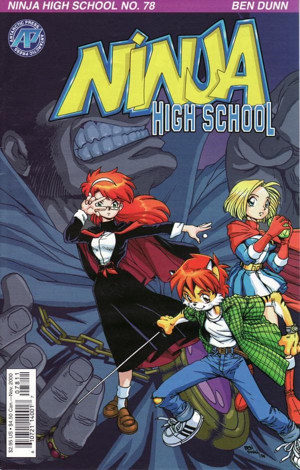 Ninja High School #78 cover