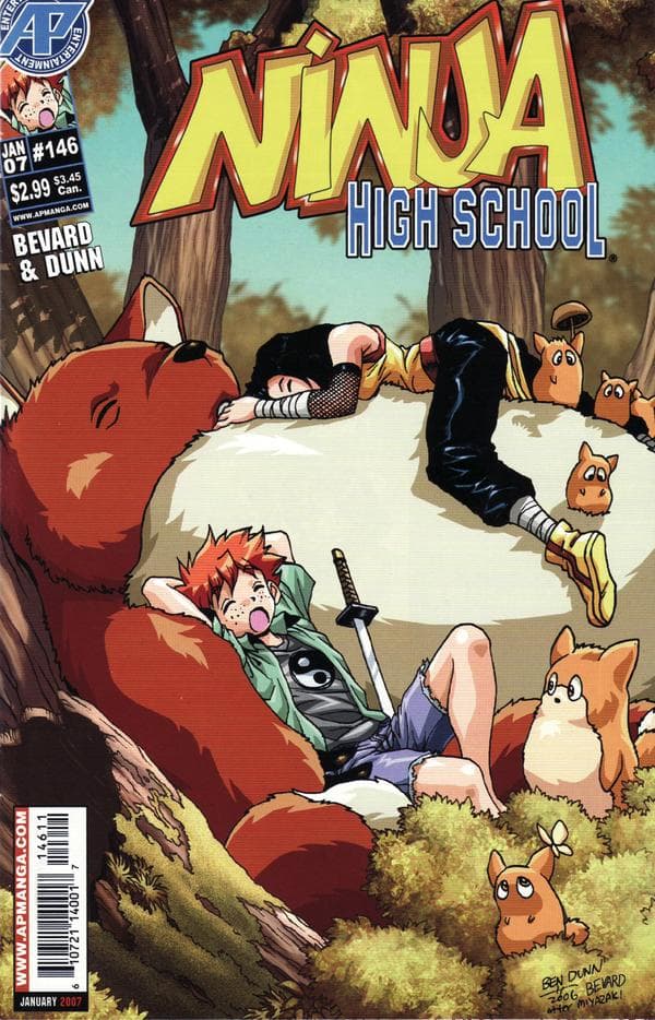 Ninja High School #146 cover