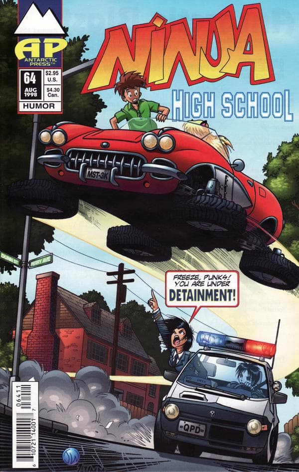 Ninja High School #64 cover