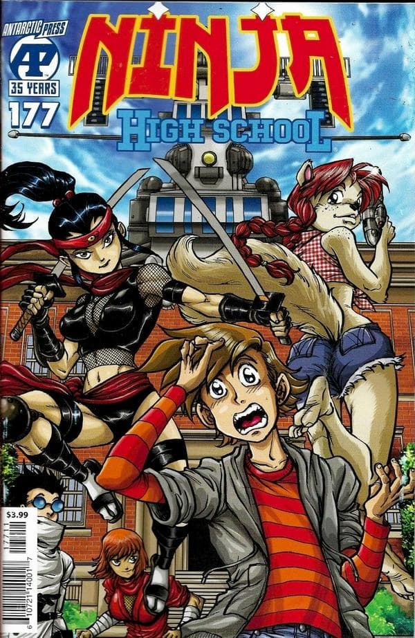 Ninja High School #177 cover