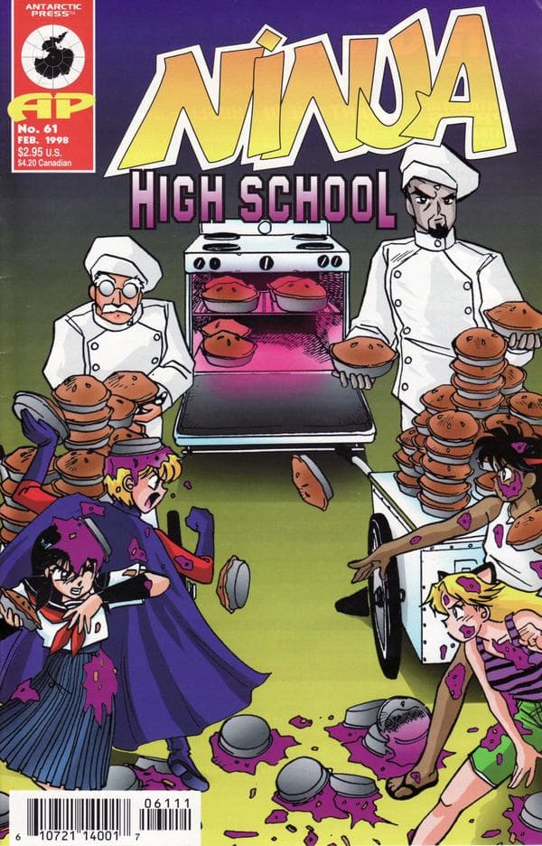 Ninja High School #61 cover