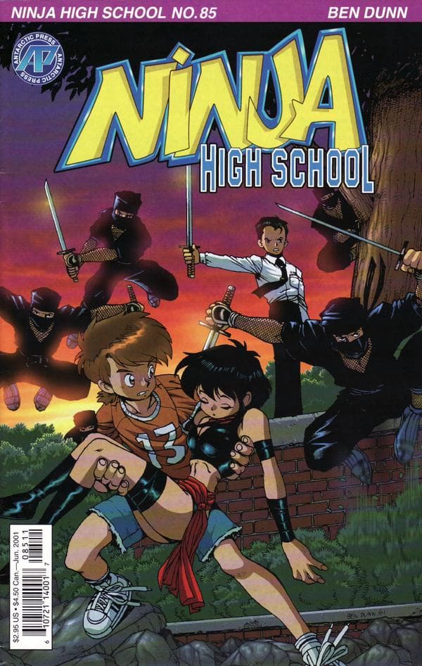 Ninja High School #85 cover