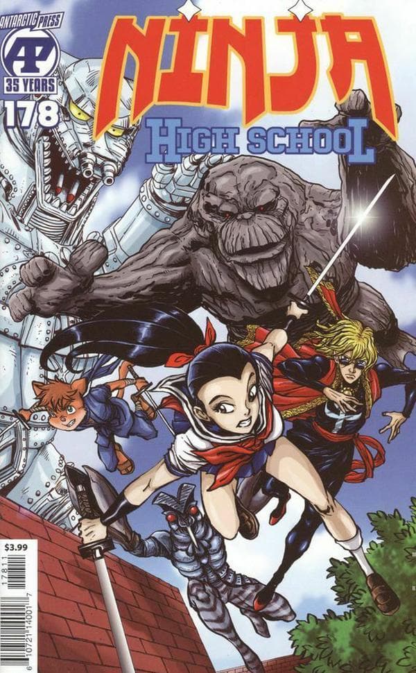 Ninja High School #178 cover