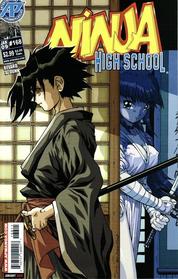 Ninja High School #168 cover
